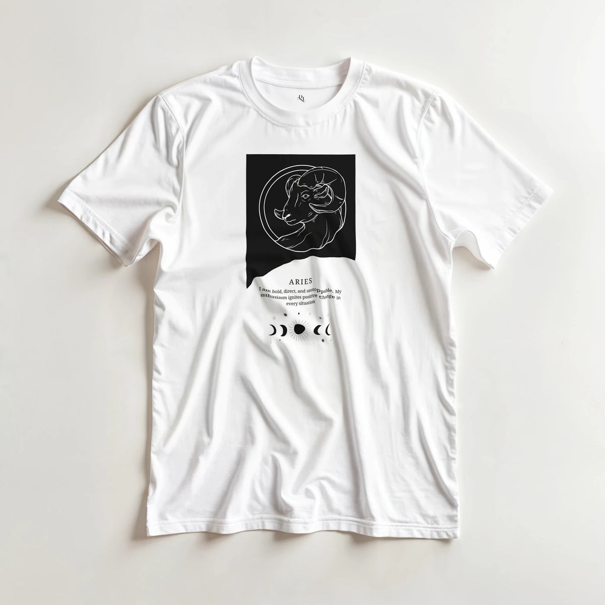 Aries Affirmation T‑Shirt | Zodiac Graphic Tee | Gildan® 5000